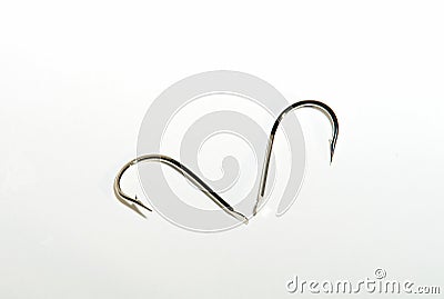 Fishhooks Stock Photo