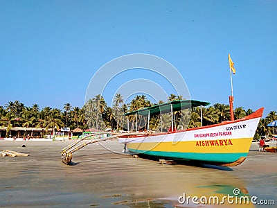 fishing boat Editorial Stock Photo