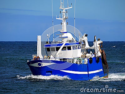 Fishing Boat D Stock Photo