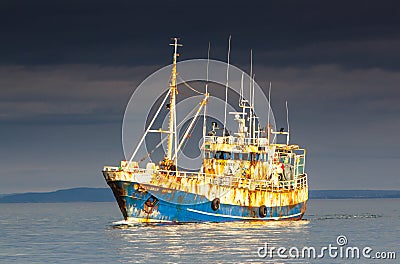 Fishing boat Editorial Stock Photo