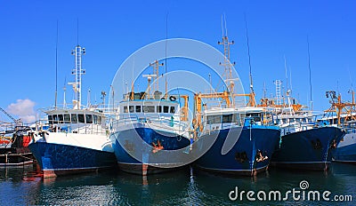 Fishing Boats Stock Photo