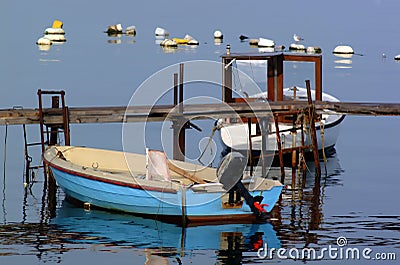 Fishing boats Stock Photo