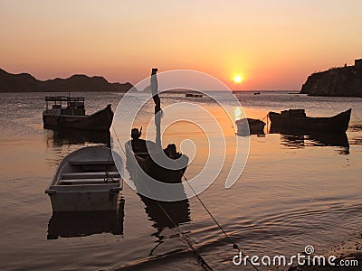 The fishing boats Stock Photo