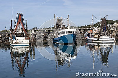 Fishing Boats at Coffs Harbour Stock Photo