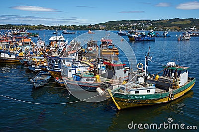 Fishing Boats Editorial Stock Photo