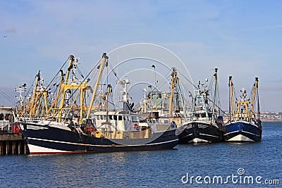 Fishing boats Stock Photo