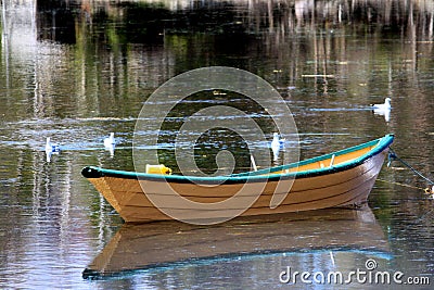 Fishing Dory Stock Photo