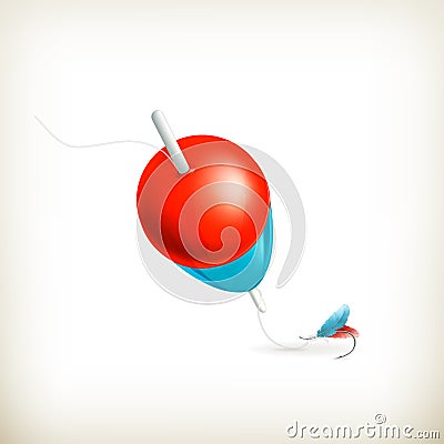 Fishing float Vector Illustration