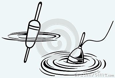 Fishing float Vector Illustration