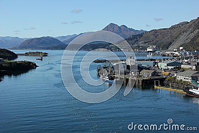 Fishing Harbor Editorial Stock Photo