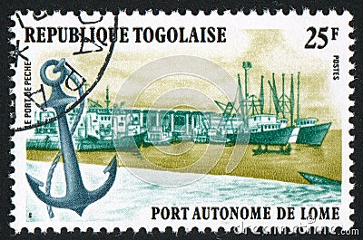 Fishing Harbour, Lome Editorial Stock Photo