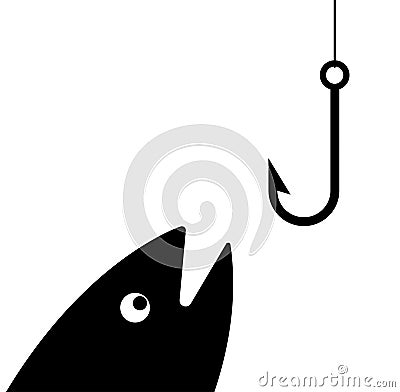 Fishing hook Stock Photo