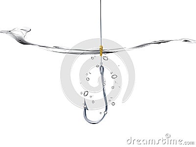 Fishing hook Vector Illustration