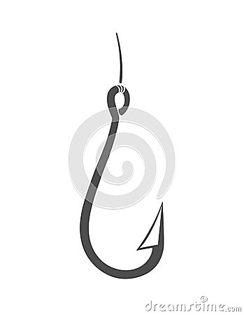 Fishing Hook Vector Illustration