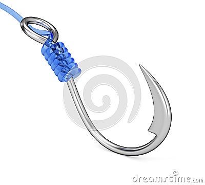 Fishing hook Stock Photo