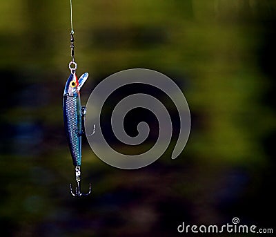 Fishing lure Stock Photo