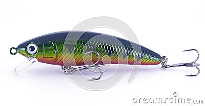 Fishing lure dark Stock Photo