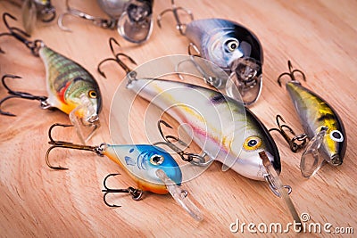 Fishing Lure Stock Photo