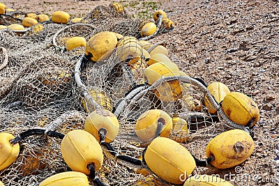 Fishing net Stock Photo