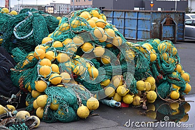 Fishing net Stock Photo