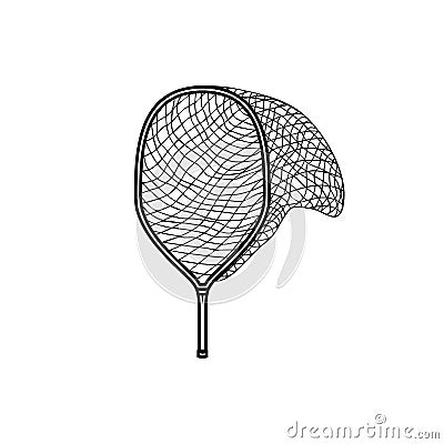 Fishing net vector Vector Illustration