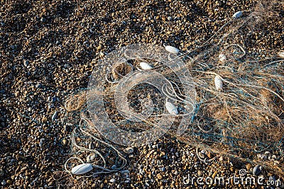 Fishing nets Stock Photo
