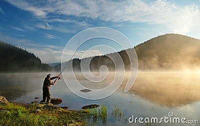 Fishing Stock Photo