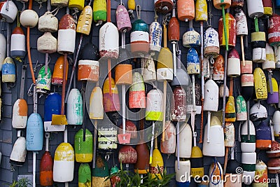 Fishing tools Stock Photo