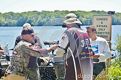 Fishing tournament 2015 in long island new york Editorial Stock Photo