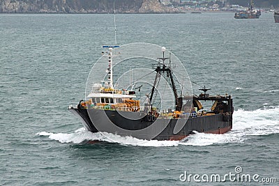 Fishing vessel No.507 Editorial Stock Photo