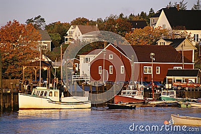 Fishing village Editorial Stock Photo