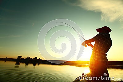 Fishing Stock Photo