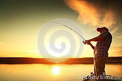 Fishing Stock Photo