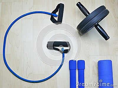 Fitness background Stock Photo