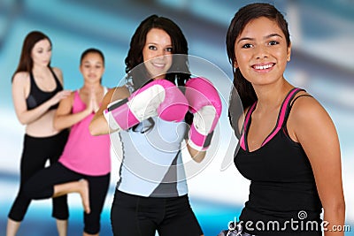 Fitness Class Stock Photo