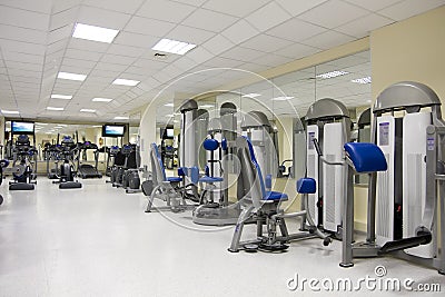 Fitness club Stock Photo