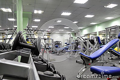 Fitness club Stock Photo