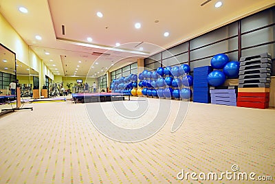 Fitness club Stock Photo