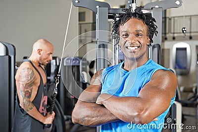 Fitness coach Stock Photo