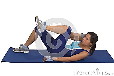 Fitness girl Stock Photo