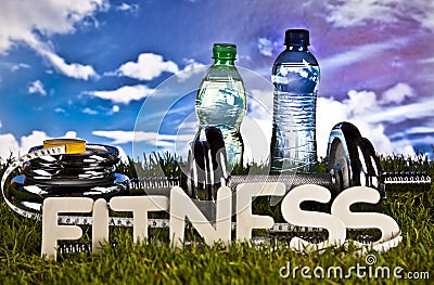 Fitness, gym, healthly lifestyle Stock Photo