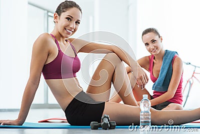 Fitness and healthy lifestyle Stock Photo