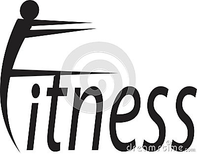 Fitness logo Vector Illustration