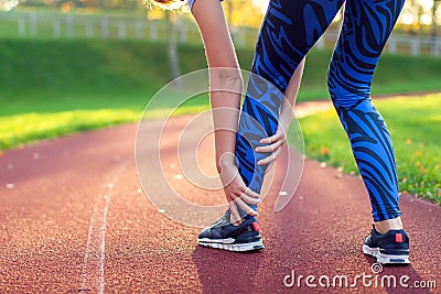 Fitness, sport, exercising and healthy lifestyle concept - young Stock Photo