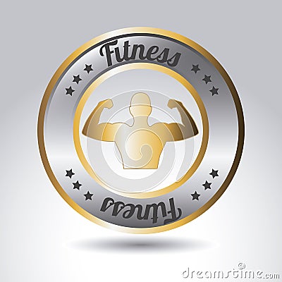 Fitness vector Vector Illustration