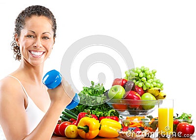 Fitness woman Stock Photo