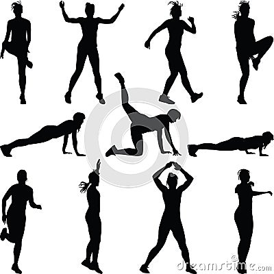 Fitness woman Stock Photo