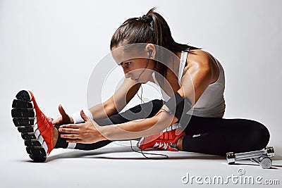 Fitness woman Stock Photo