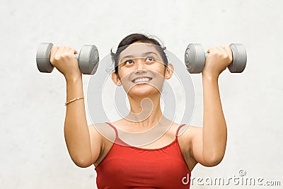 Fitness woman workout Stock Photo