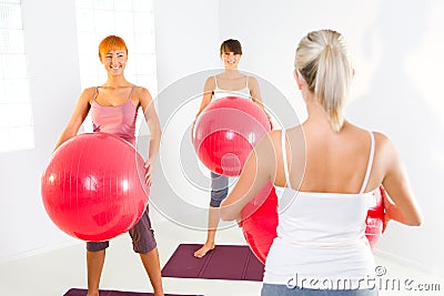 Fitness women Stock Photo